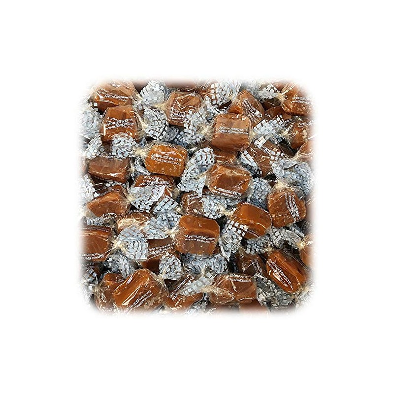 AvenueSweets - Handcrafted Individually Wrapped Soft Caramels - 1 lb