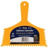 Homax 3/8" Tooth Adhesive Spreader for Floor & Tile, Yellow,