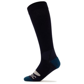Merino Light Compression Socks Warm, Dark blue / teal