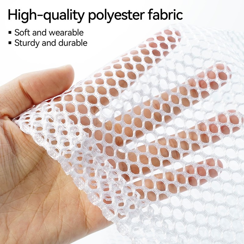 3Pcs Laundry Mesh Wash Bags, Drawstring Net Laundry Bag for