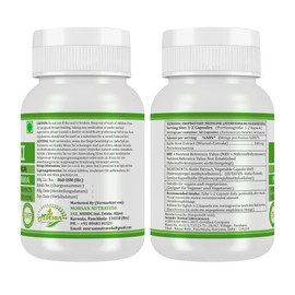 Morsan Nutraveda Kutki (Picrorhiza Kurroa) Capsules | 500 mg. - 10:1 Potent Extract | Ayurvedic Herbal Supplement | 60 Vegan Capsules for Men & Women (Pack of 1 Bottle)