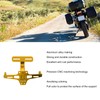 Motorcycle License Plate Bracket CNC Aluminium Alloy Universal Adjustable Motorcycle