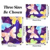 NigelMu Throw Blanket, Lightweight Microfibre Fleece Blanket, Butterfly Colour, Soft,