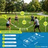 Complete Portable Badminton Set Large - Quick & Easy Setup