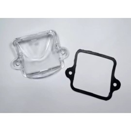 Unbranded LICENSE PLATE LIGHT LENS W/ SEAL VOLKSWAGEN T1 BUG & SUPER BEETLE 1964-1979