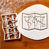 World Map Cookie Cutter, 1 piece - Bakerlogy