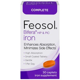 Feosol Feosol Bifera Iron Caplets Complete 30 ea by Feosol
