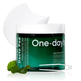 One-day's You Help Me Dacto Pad, 60 Almohadillas, Exfoliante e Hidratante, Calmante de la Piel Sensible, Almohadilla de Tóner Coreana, Cuidado de la Piel Coreana Centella Asiatica