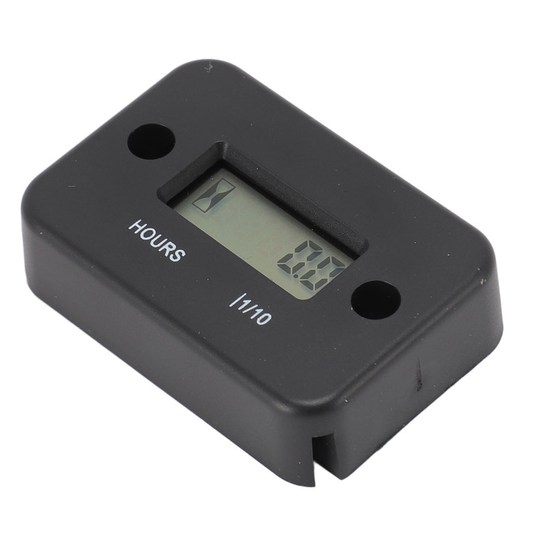 Digital Hour Meter High Accuracy LCD Display Mini Waterproof Engine