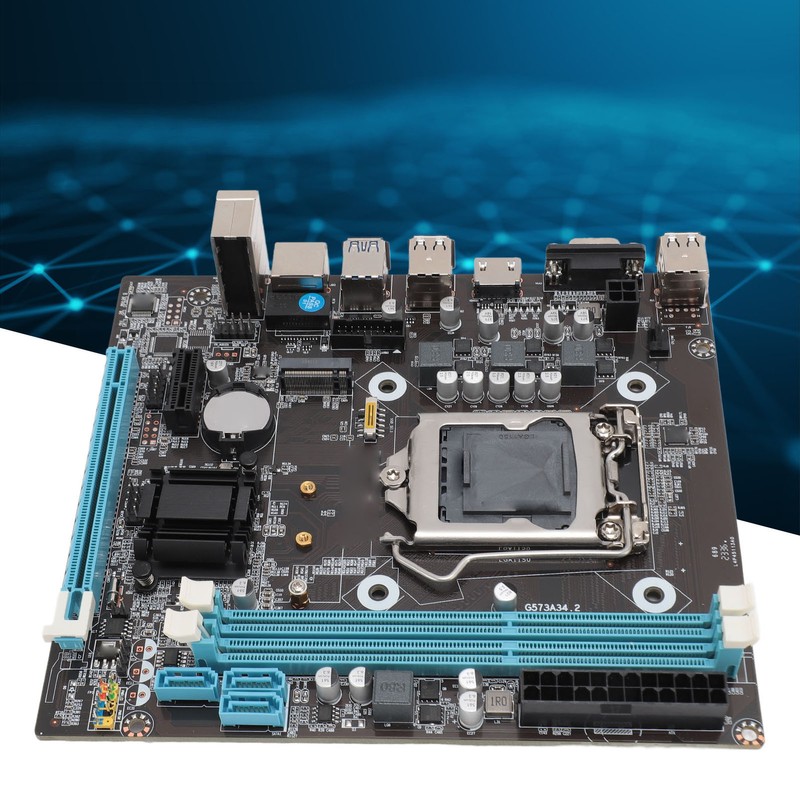 H81G Gaming Motherboard Dual Channel DDR3 Gigabit Network Card PC