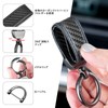 T-carbon Real Carbon Car Keychain, Car Key Chain, Keychain, Stylish,