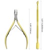 XINMEIWEN 2Pieces Cuticle Trimmer Cuticle Nipper Cuticle Remover Cuticle Cutter