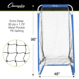 Champion Sports Football Kicking Screen (Blue)