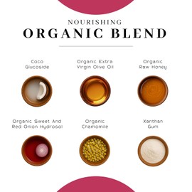 VanMan Sweet Onion Shampoo – 8 oz Glass Bottle – Gentle Cleanser with Organic Olive Oil, Honey & Chamomile – Nourishing Hair Wash for All Types – Healthy, Fuller-Looking Hair – No Onion Scent