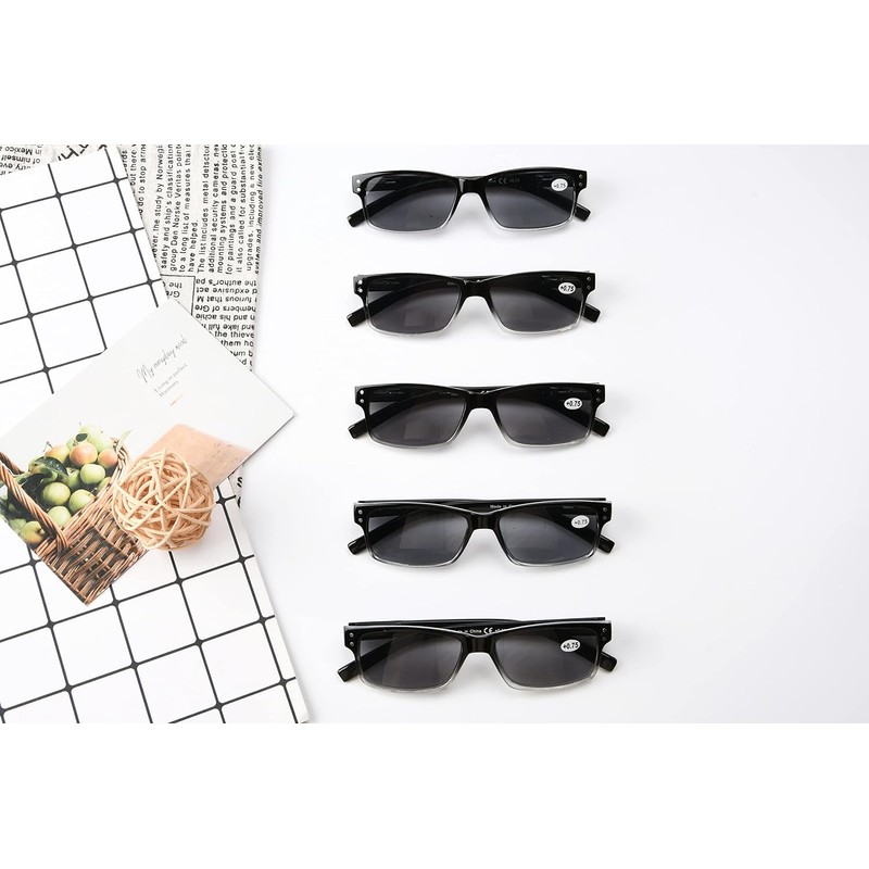 Eyekepper Paquete De 5 Gafas De Lectura Para Hombre Gafas