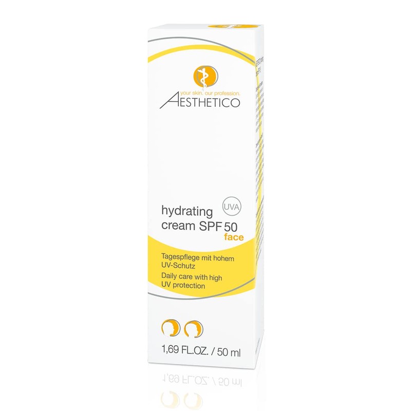 AESTHETICO Hydrating Cream SPF 50 Intensive Moisturising Day Cream with