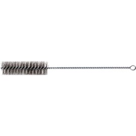 Lessmann 542309 Cylinder Brush Cord Ends with Ring Steel – Diameter 18 mm – 300 mm Length