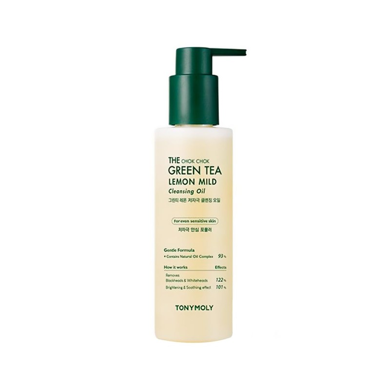 Aceite limpiador de té verde limón - The chok chok