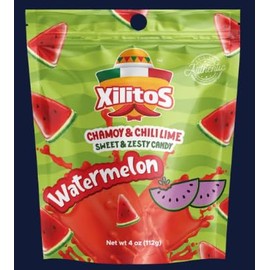 Mexican Candy Watermelon Chamoy Candy Gummies, Spicy, Sweet & Zesty Watermelon Grummy with Chamoy Chili Lime, a Unique Mexican Snack for Spicy Sweets Lovers, Gluten-Free by Cosmic Freeze