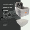 Dog Booster Car Seat for Small/Medium Dogs Up to 35lbs,Ultra
