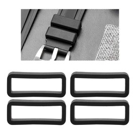 Correas de Repuesto de Goma para Reloj, Retenedor de Correa para Reloj, Cajas de Joyería Anillos de Cierre de Repuesto, 4 Piezas Correa de Reloj de Silicona de Repuesto para Correa de Reloj(20 mm)