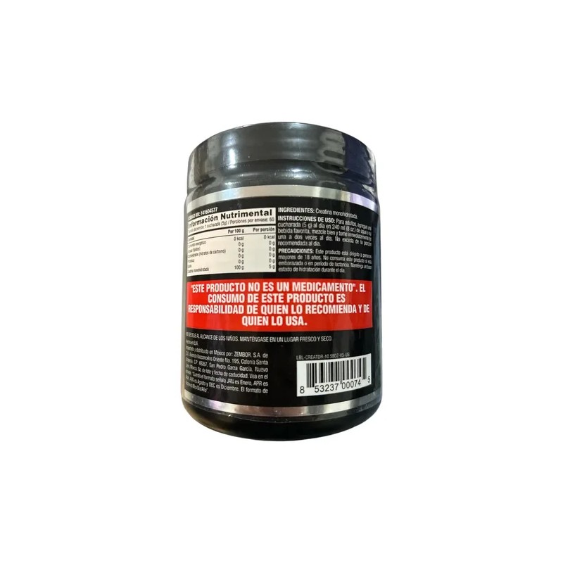 Creatina Monohidratada Drive Nutrex Black Series 300g