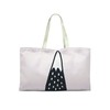 Le Jardin du Lin Printed Shopping Bag, Reusable Bag, Foldable,