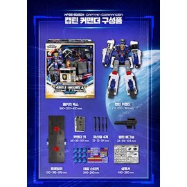 Mini Force Super Cops Captain Commander Robot Toy