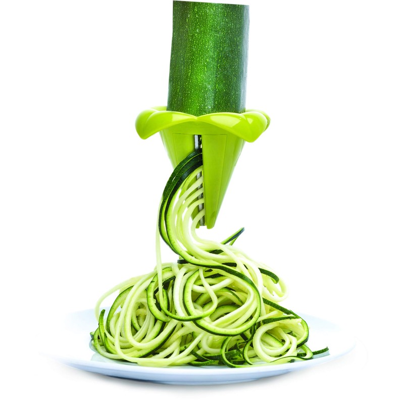Joie Kitchen Gadgets Blossom Veggie Spiralizer, Green