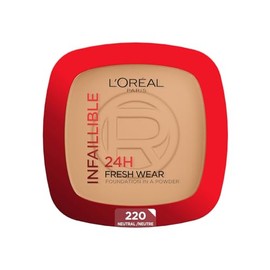L'Oréal Paris Infallible 24H Fresh Wear, Base de Maquillaje, Tono 220 Sand