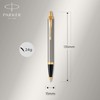 Parker IM Ballpoint Pen | Brushed Metal | Medium Point