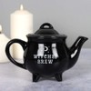 something different Witches Brew Black Ceramic Tea Pot