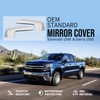 Chrome ABS Mirror Covers for 2019 2020 2021 2022 2023