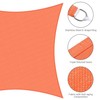 Yescom 2 Packs 20'x23' Rectangle Sun Shade Sail Bright Orange