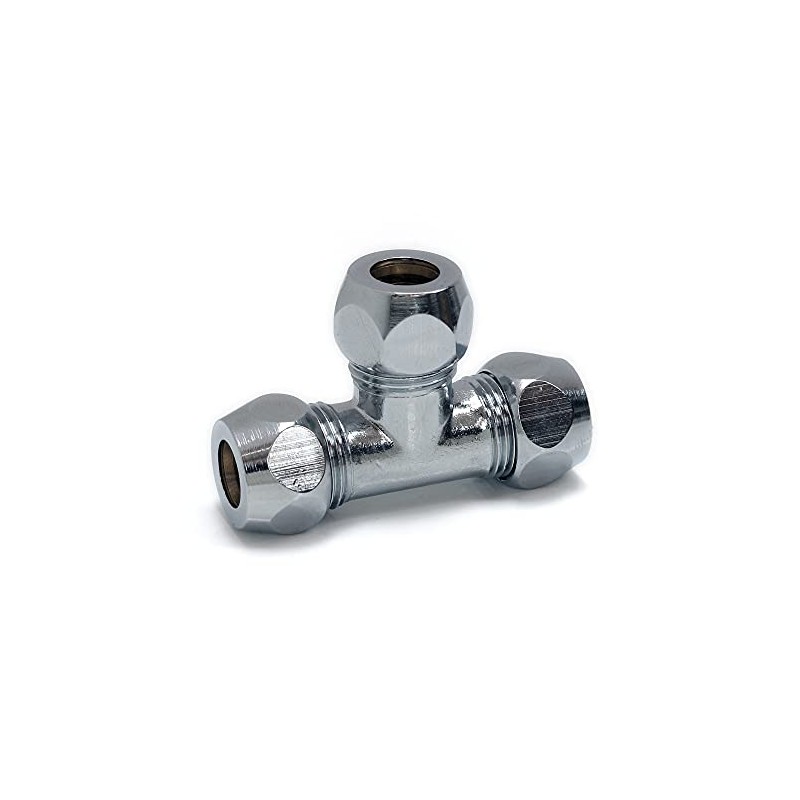 'Water Distributor/T Piece 3x 3/8AG with Compression Fitting 10 mm