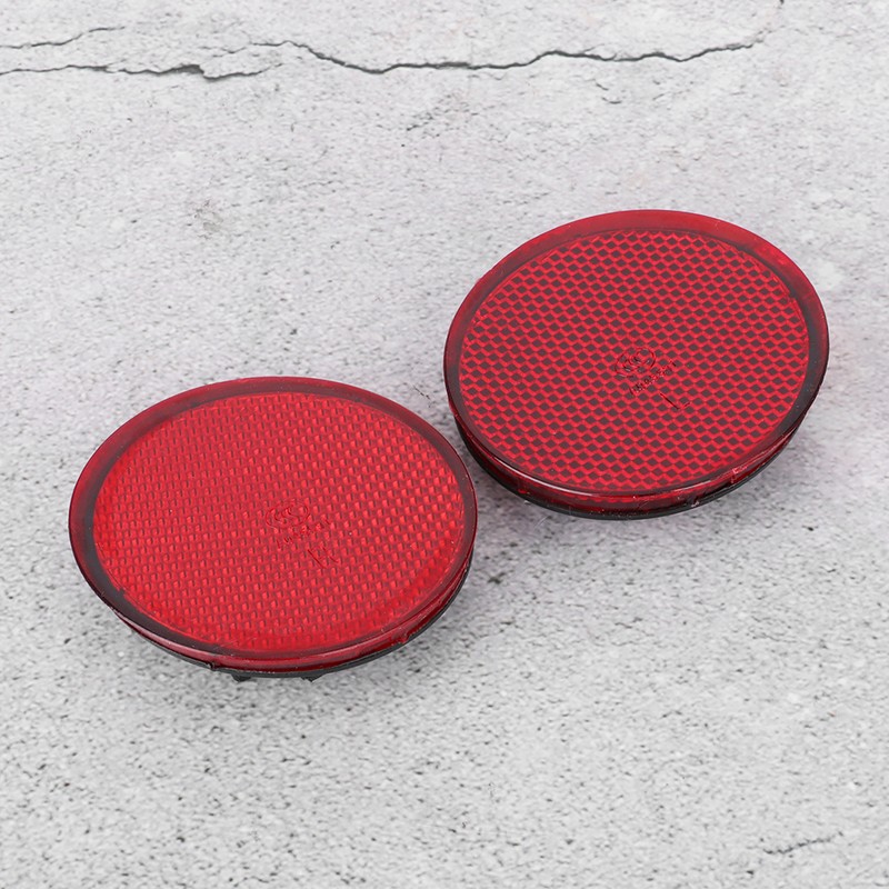 2pcs Red Lens Left &amp; Right Rear Bumper Reflectors 26561JE20A