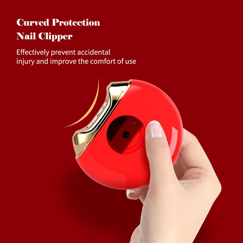 Electric Nail Clipper USB Rechargeable Nail Trimmer Clipper Automatic Baby