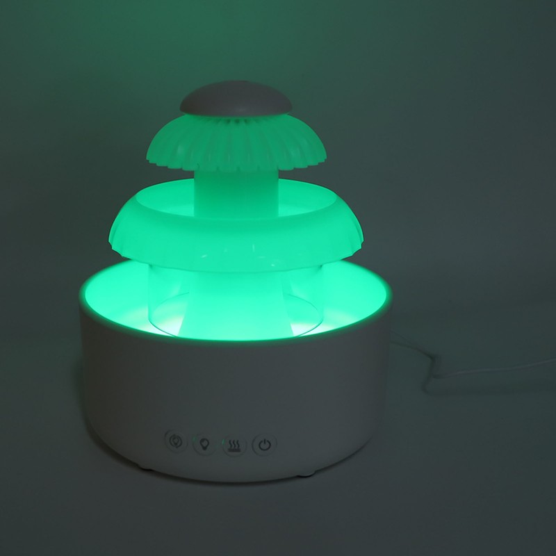 Rain Cloud Humidifier Diffuser 600ml Aroma Diffuser Night Light Quiet