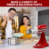 KRISVI 6 in 1 Pasta Attachment for Kitchenaid Stand Mixer,