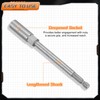 sourcing map 3pcs Nut Driver Drill Bit 10mm Metric Impact