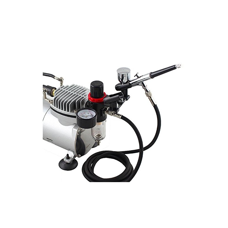 Air Pressure Regulator Oil/Water Trap Inline Filter Airbrush Compressor HS-F2