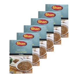 Shan Dukka Arabic Seasoning Mix 3.52 oz (100g) - All Purpose Arabic Spice Mixes for Yogurt and Salad - Suitable for Vegetarians - Airtight Bag in a Box (Pack of 6)