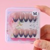 ADAIER Handmade Press On Nails, French Nails,wedding, party,Short Coffin Nails