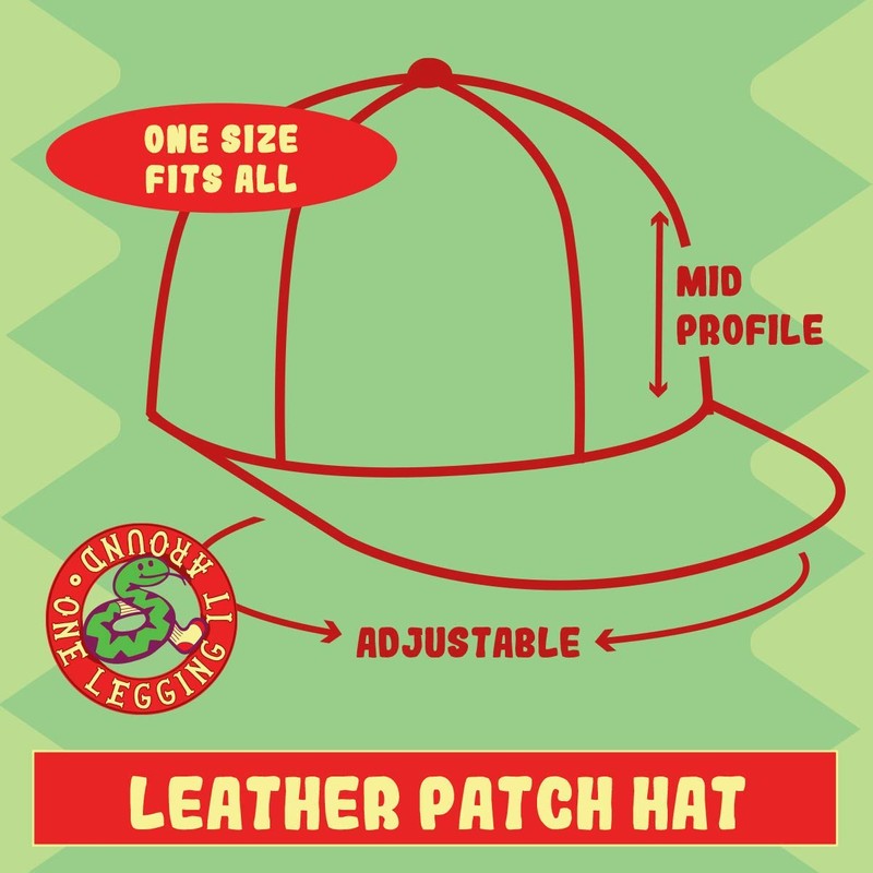 World's Okayest Land Surveyor - Leather Black Patch Engraved Trucker