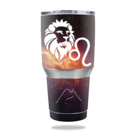 MightySkins Skin Compatible with Ozark Trail 30 oz Tumbler - Leo | Protective, Durable, and Unique Vinyl Decal wrap Cover | Easy to Apply, Remove, and Change Styles | Made in The USA