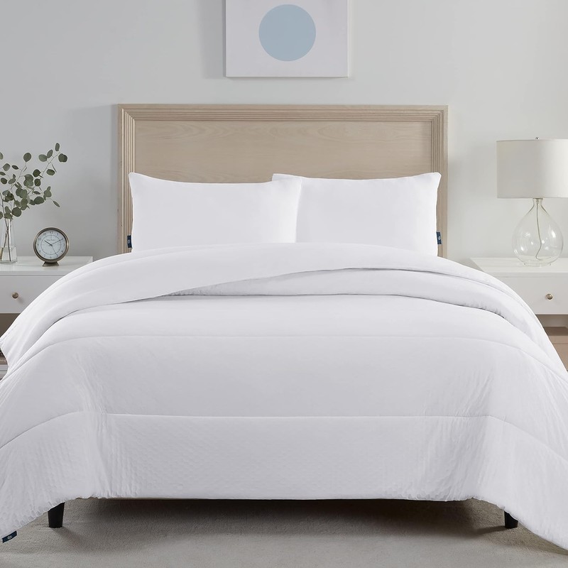 Serta Power Chill Soft Cooling Down Alternative Comforter, Lightweight Twin/