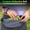 Reflective Running Gear, Reflective Sash Adjustable High Vis Running Vest