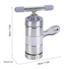 aqxreight Honey Extractor, Portable Mini Stainless Steel Honey Extractor, Manual