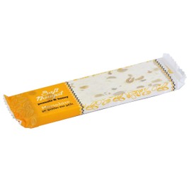 Melissokomiki Dodecanesse Soft Nougat with Peanuts and Honey - Display Box 12 pcs X 60 g