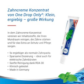 One Drop Only Toothpaste Concentrate, Medical Oral Hygiene for Teeth, Tongue and Gums, Set of 3 x 25 ml